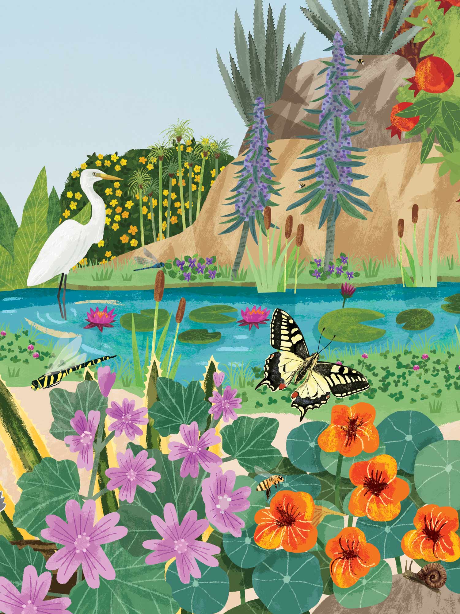From Foraging: The Complete Guide to Kids and Families illustrated by Elly Jahnz, published by Puffin Books