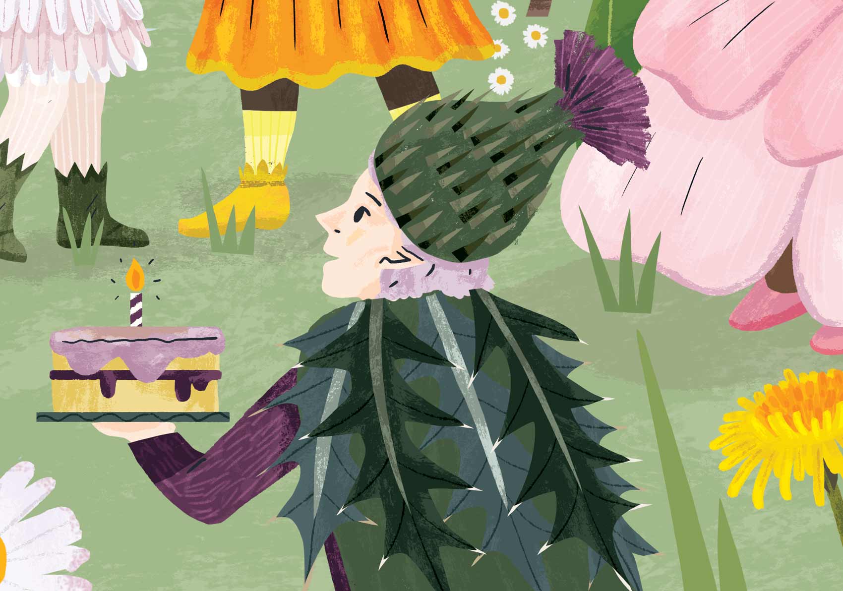 From Foraging: The complete guide for kids and families, illustrated by Elly Jahnz
